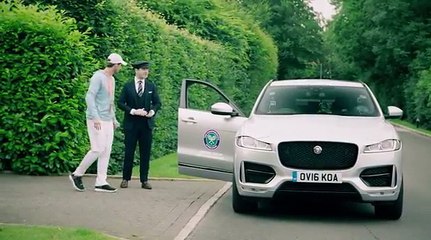 Jaguar's Secret Chauffeur with Andy Murray