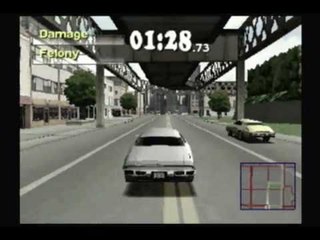 Driver 2: "Train Pursuit" mission with cinematic scene