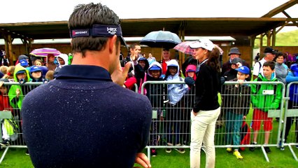 Les enfants de "Mon Carnet Golf" rencontrent Darren Clarke