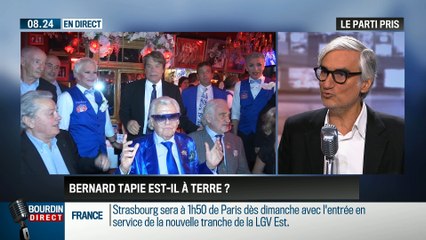 Le parti pris de Maurice Szafran: Bernard Tapie est-il à terre ? - 01/07