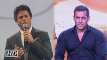 Finally SRK reacts on Salman Khans Raped woman comment