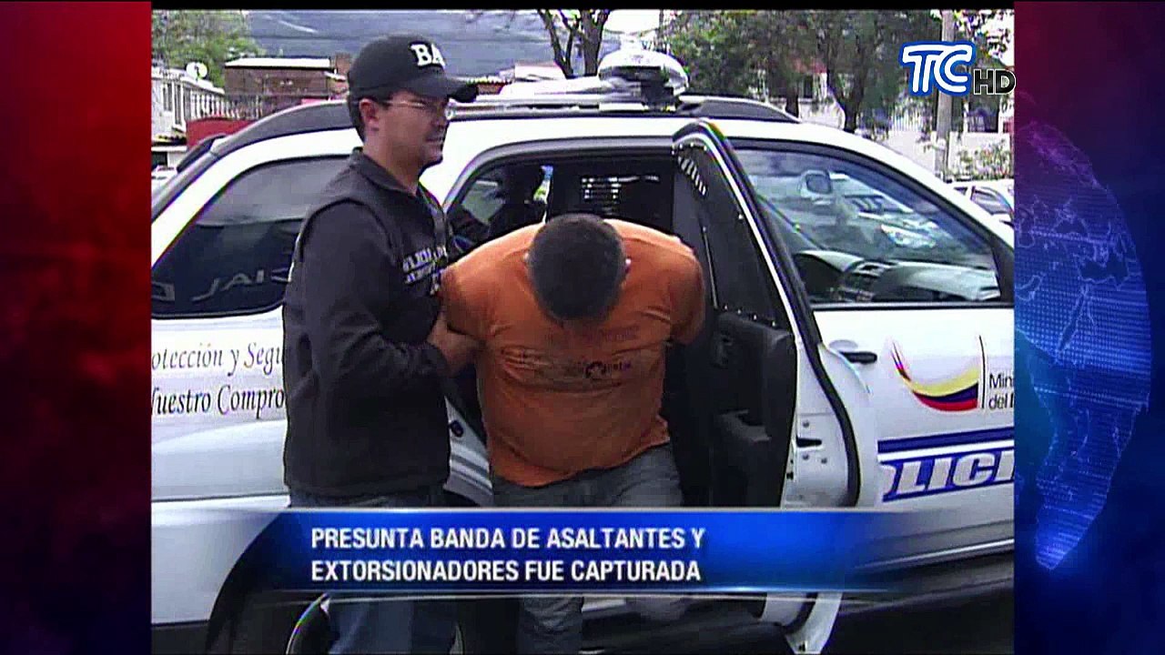 Capturan a tres presuntos integrantes de banda de extorsionadores