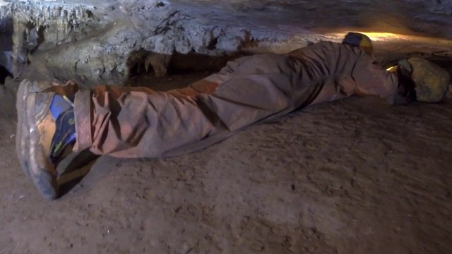 Training for CAVES – learning to crawl