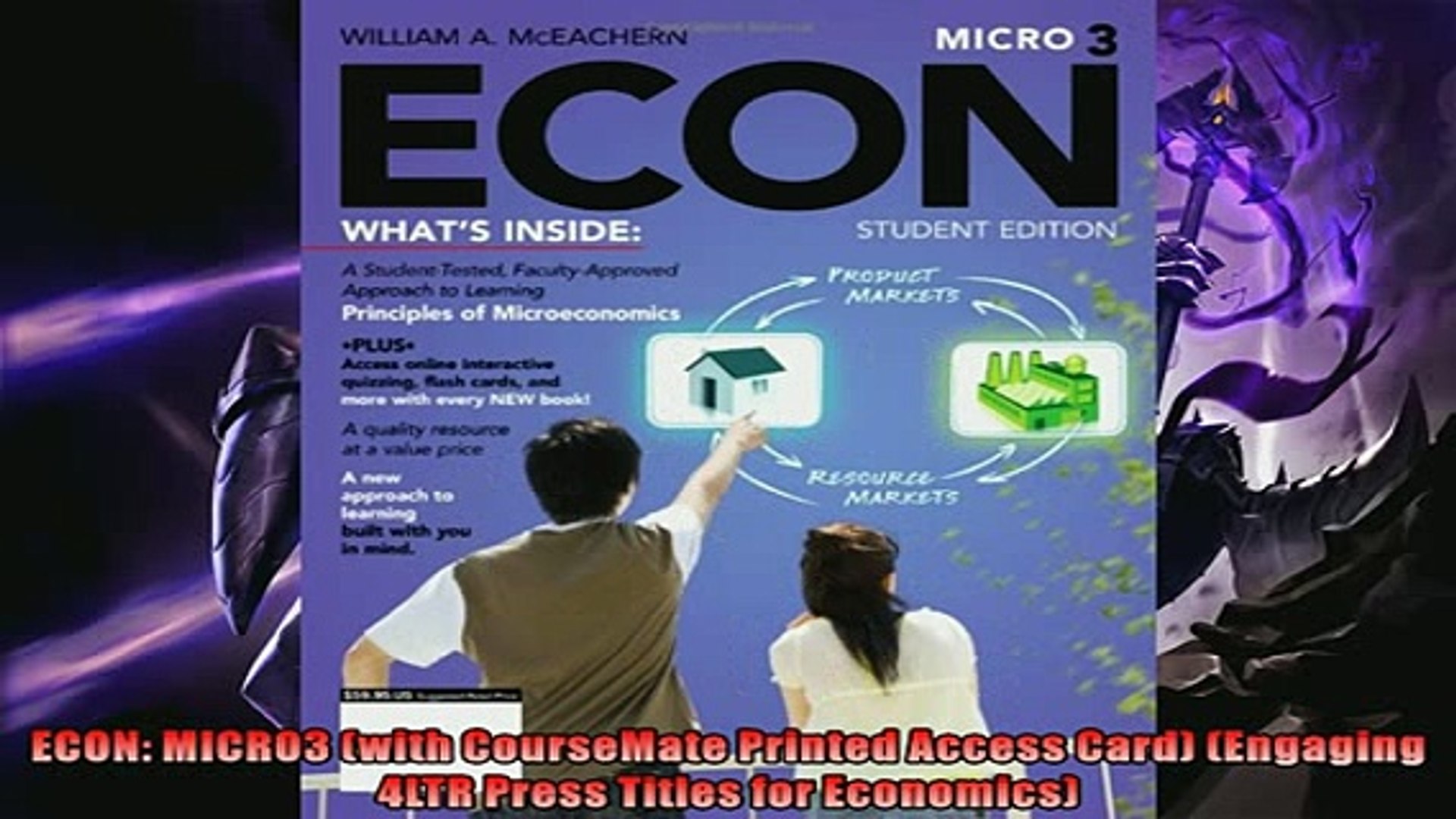 ⁣Read here ECON MICRO3 with CourseMate Printed Access Card Engaging 4LTR Press Titles for
