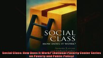 Enjoyed read  Social Class How Does It Work National Poverty Center Series on Poverty and Public