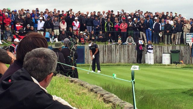 Victor Dubuisson trou2 Golf National Albatros 30 juin 2016