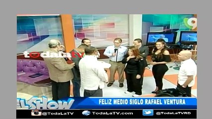 Conmemoración del 50 aniversario de la institución llamada Rafael Ventura-El Show Del Mediodía-Video