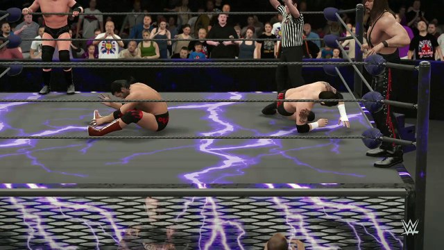 WWE 2K16 blackpool brawlers v the outsiders