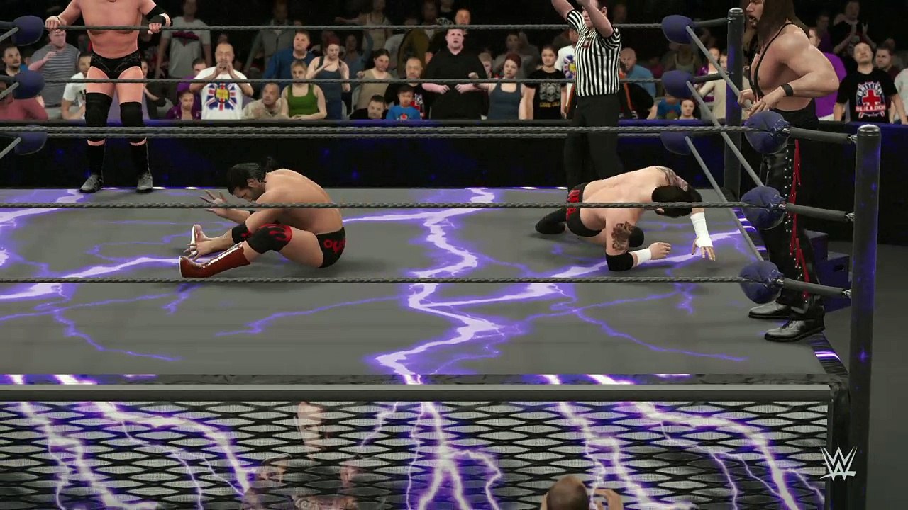 WWE 2K16 blackpool brawlers v the outsiders