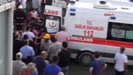 Kartal'da Beton Santralinde Çökme : 2 Kişi Mahsur