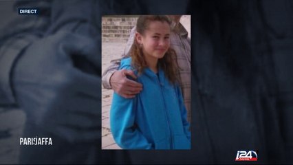 Réactions des parents  de la jeune israélienne tuée