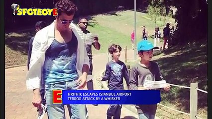 Hrithik Roshan Escapes Istanbul Airport