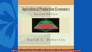 Read here Agricultural Production Economics Second Edition