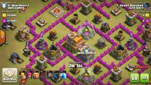 Clash Of Clans - War Attack - Against CUTE BOYS Clan - Wizard, Ballon & Liting Spell Attack 26-06-2016 - th7