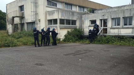 Simulation  d'une attaque terroriste pour les policiers brestois