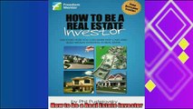 different   How to be a Real Estate Investor