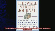 different   The Wall Street Journal Complete RealEstate Investing Guidebook