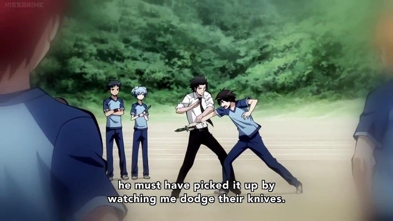 Akabane Karma vs Grip - Ansatsu Kyoushitsu Episode 20 [HD]