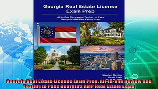 behold  Georgia Real Estate License Exam Prep AllinOne Review and Testing to Pass Georgias AMP