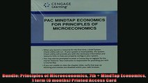 Download now  Bundle Principles of Microeconomics 7th  MindTap Economics 1 term 6 months Printed