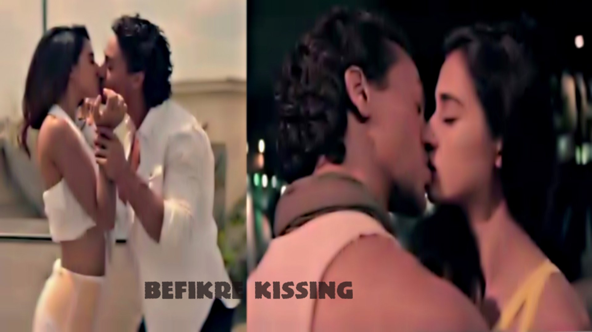 Befikra Song All Kissing Scenes - Tiger Shroff Kissing Girlfriend Disha  Patani - video Dailymotion