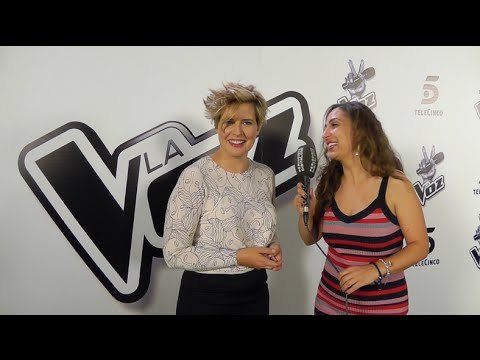 Tania Llasera adelanta alguna de las novedades de 'La Voz 4'.