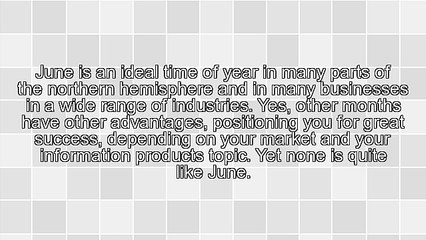 Booklet Tips - June Is Ideal