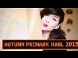 Autumn Primark Haul 2015 | Becky Hardy