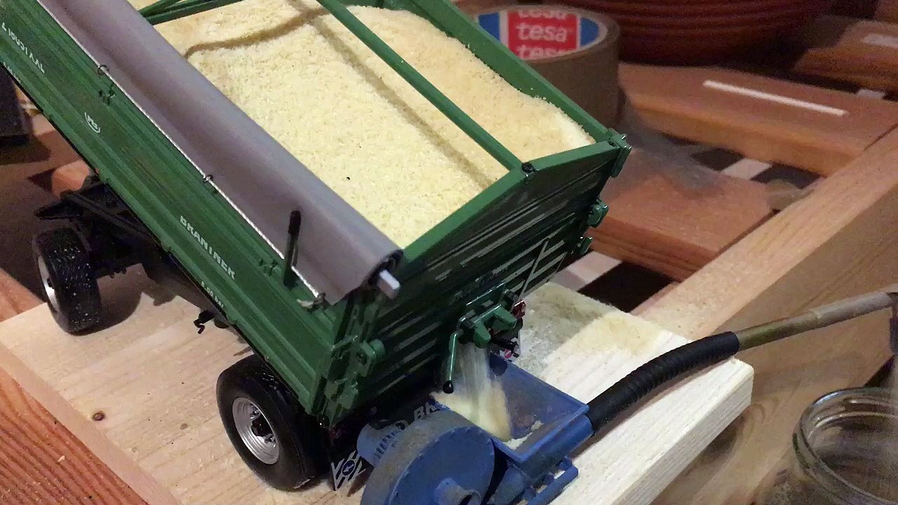 Korngebläse im Maßstab 1/32