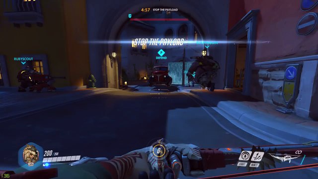 Bajheera - OVERWATCH THIS SKIN IS OP! (Lone Wolf Hanzo) - Overwatch Beta Gameplay