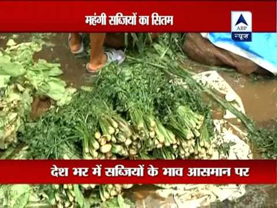 Prices of vegetables touch the sky
