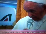 PAPA FRANCISCO PEDE PERDÃO A COMUNIDADE GAY DE TODO O MUNDO