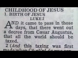 807 Luke 2 Chronological Bible (SALVATION comes)