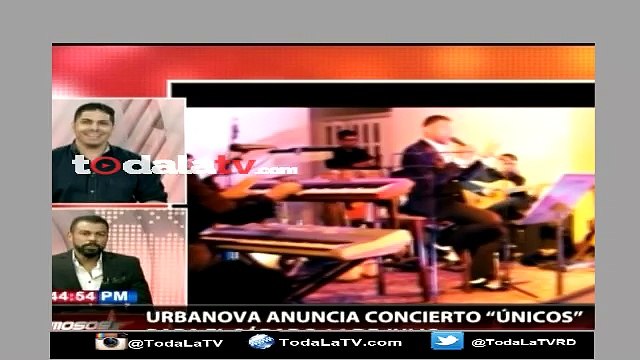 Urbanova Anuncia concierto Unicos el 16 de julio en BlueMall-Famosos Inside-Video