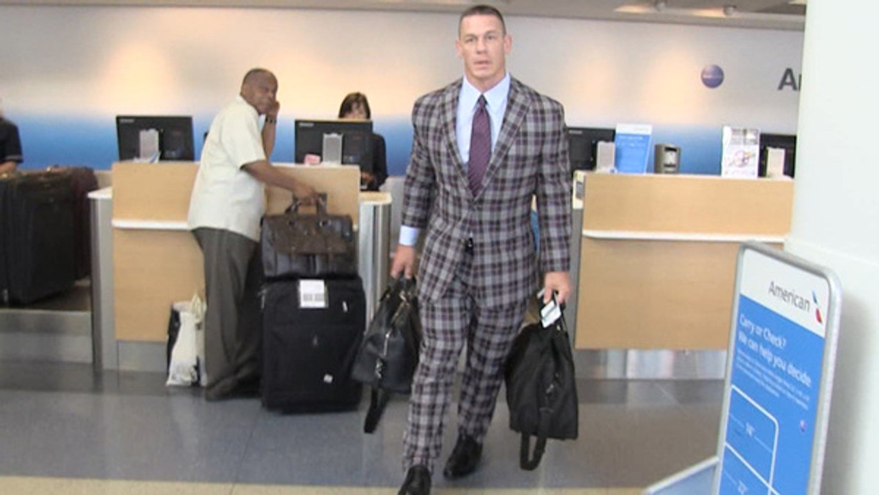 John Cena's Crazy Plaid Suit -- Dope ... Or Nah?