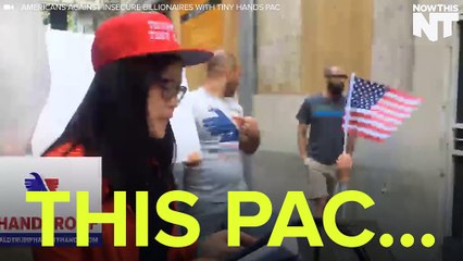 PAC Offers Cash Prize for Exact Size of Trump's Hand
