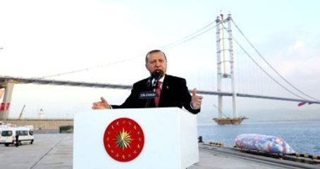 Osmangazi Köprüsü'nün Açılışında Erdoğan'dan Bayram Müjdesi