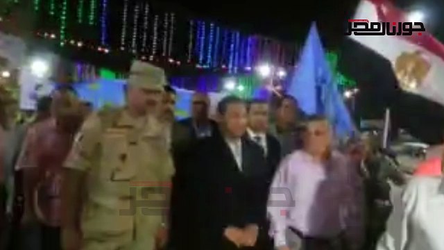 محافظ الغربية والقيادات التعليمية يشاركون في احتفالات الثورة بطنطا