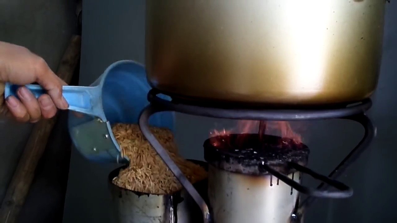 Continuous Type Rice Husk Gasifier prototype SNV Vietnam video Dailymotion