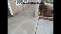 Colorado Epoxy Floor coatings Epoxy Colorado Patio Floor Fort Collins