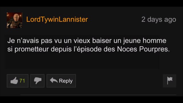 Commentaires droles