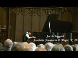 Scarlatti Sonata in D Major K. 29 Jacob Taggart 8 years old