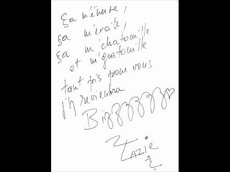 Juste Notre Zazaie d'amouuur !