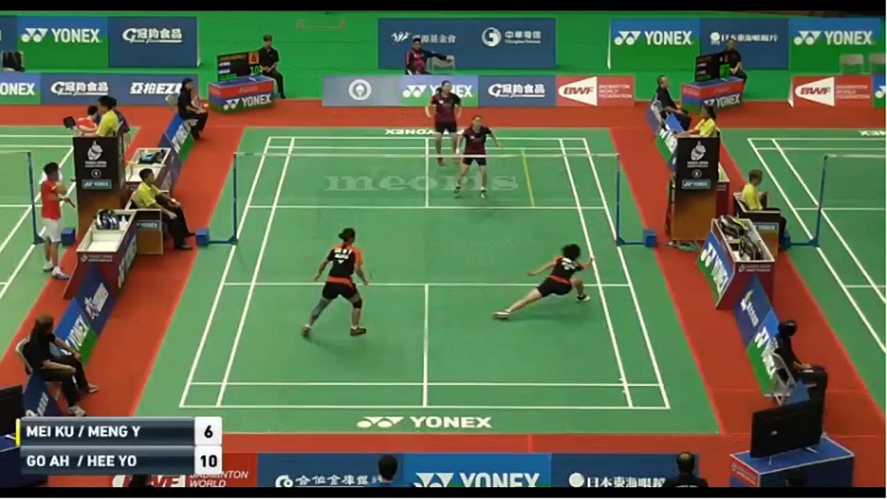 Mei Ku/Meng Y  vs  Goh Ah/Hee Yo