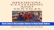 Read Medieval Clothing and Textiles 3  Ebook Free