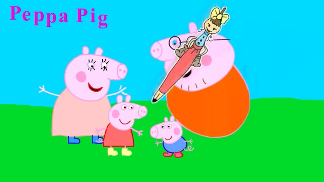 Свинка Пеппа рисуем вместе Семья Пеппа Peppa Pig