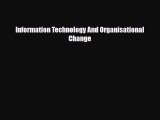 Read Information Technology And Organisational Change PDF Online