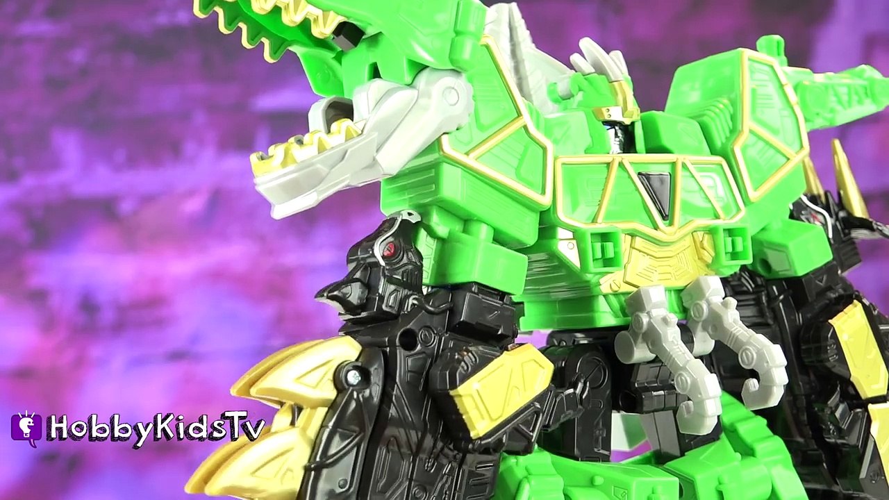 World's Biggest POWER RANGERS Surprise Egg! Toy Adventure + Dino Charge Surprises HobbyKidsTV_12