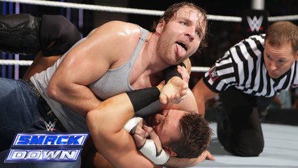 Dean Ambrose vs. The Miz - Champion vs. Champion Match- SmackDown, June 30, 2016