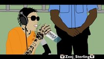 Alkaline Steals Vybz Kartel Formula. [Jamaican Cartoon]